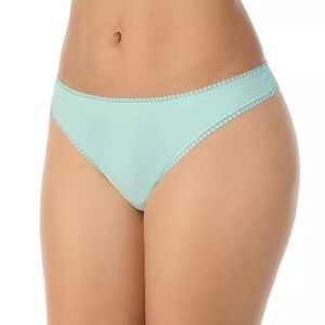 On Gossamer Cabana Cotton Thong Panty Frostmint Size M/L NWT